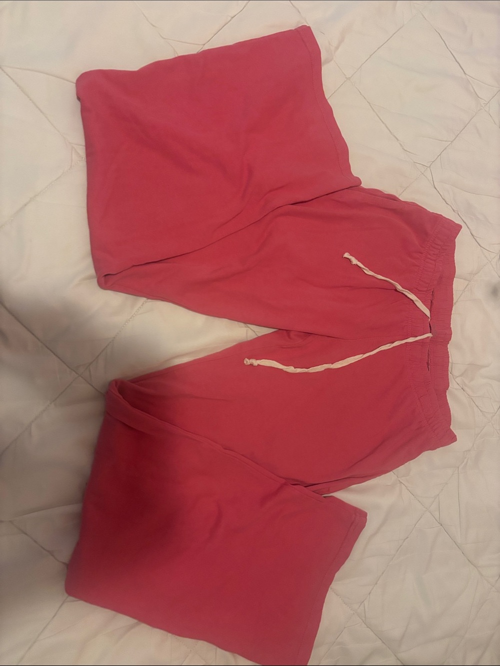 Brandy Melville Pink Drawstring Joggers